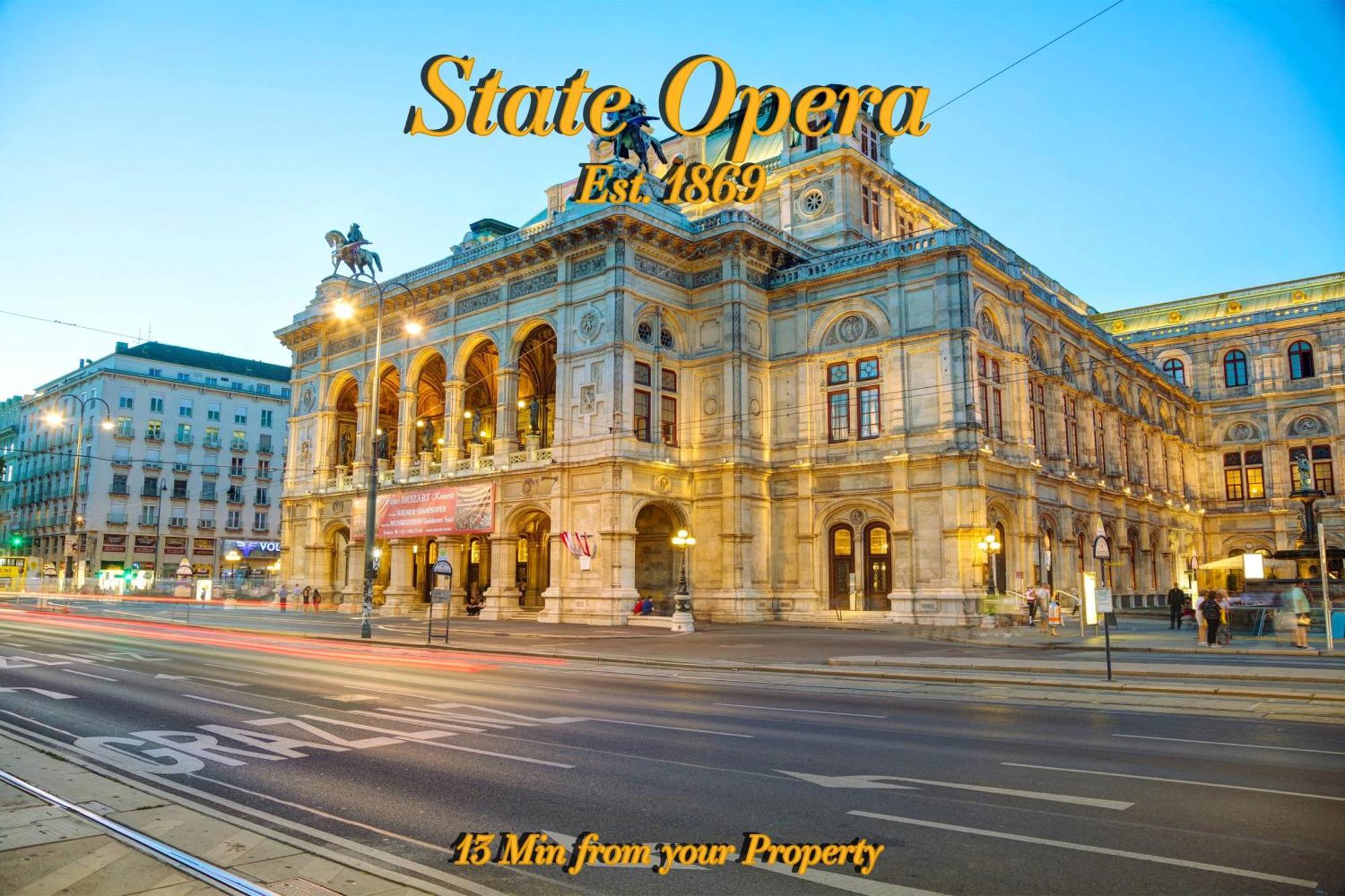 Superb Fully Equipped Apartment, 9 Min To City Center Via Metro Bécs Kültér fotó