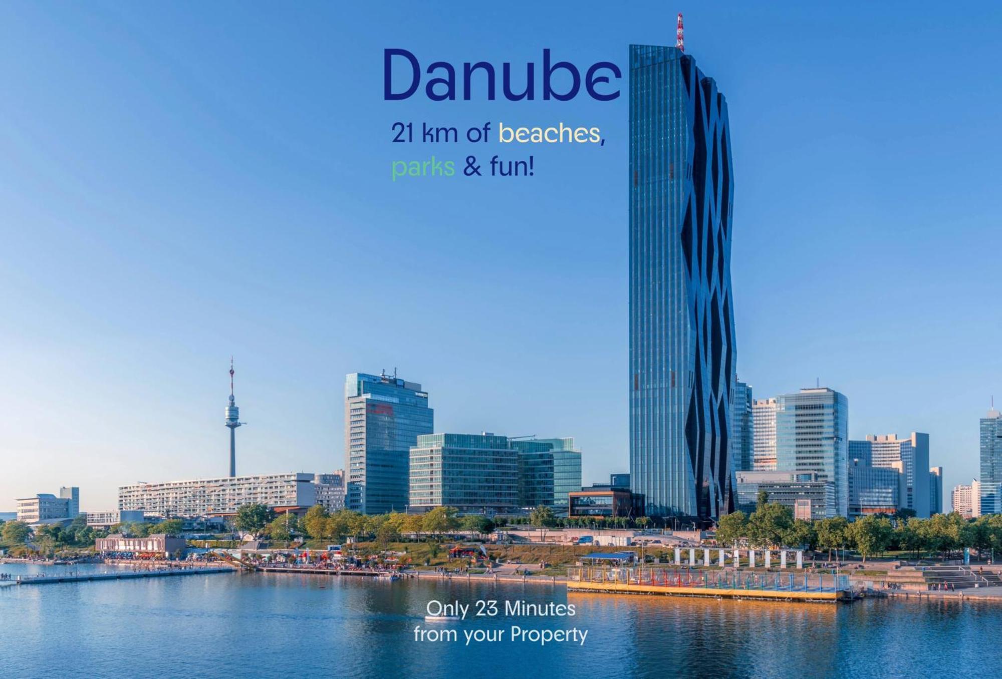 Superb Fully Equipped Apartment, 9 Min To City Center Via Metro Bécs Kültér fotó